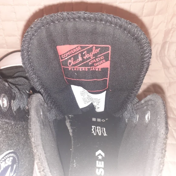 Converse Run Star Hike EUC' Textured Felt/Canvas Dark Gray/Black. M 7 W 8.5 - Picture 4 of 8